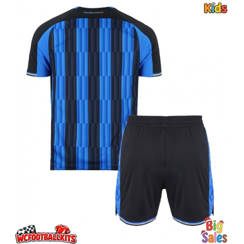 Atalanta Replica Home Stadium Kit for Kids 2026-27 Short Sleeve (+ pants)